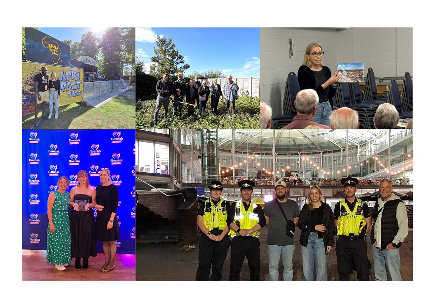 Engagements that took place during Safer Norfolk over the summer months included attendance at Afri Fest, gardening with Thetford Horticultural Industry Scheme, a talk with the Advanced Motorists Group, sponsorship of youth based Flourish Awards and out on patrol with Project Vigilant