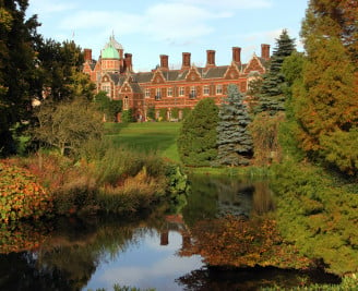 A view of the Royal Sandringham Estate 