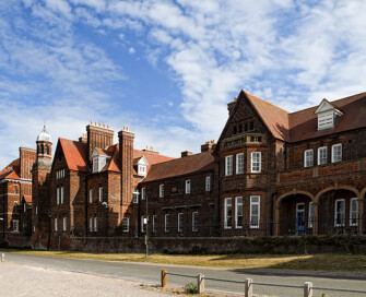 Outside view of Norwich Prison